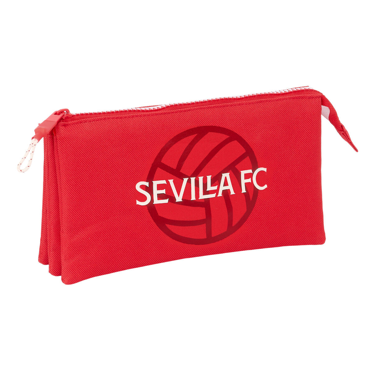 Penar triplu Sevilla Fútbol Club Roșu 22 x 12 x 3 cm - Birou și papetărie, Material școlar și educațional