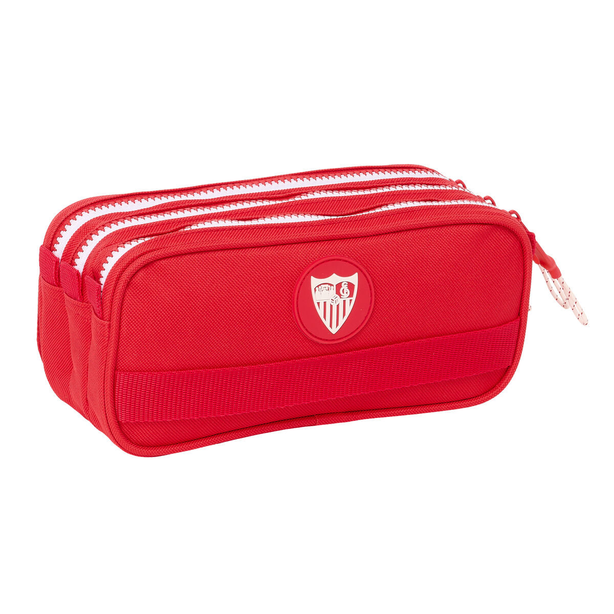 Penar triplu Sevilla Fútbol Club Roșu 21,5 x 10 x 8 cm - Birou și papetărie, Material școlar și educațional