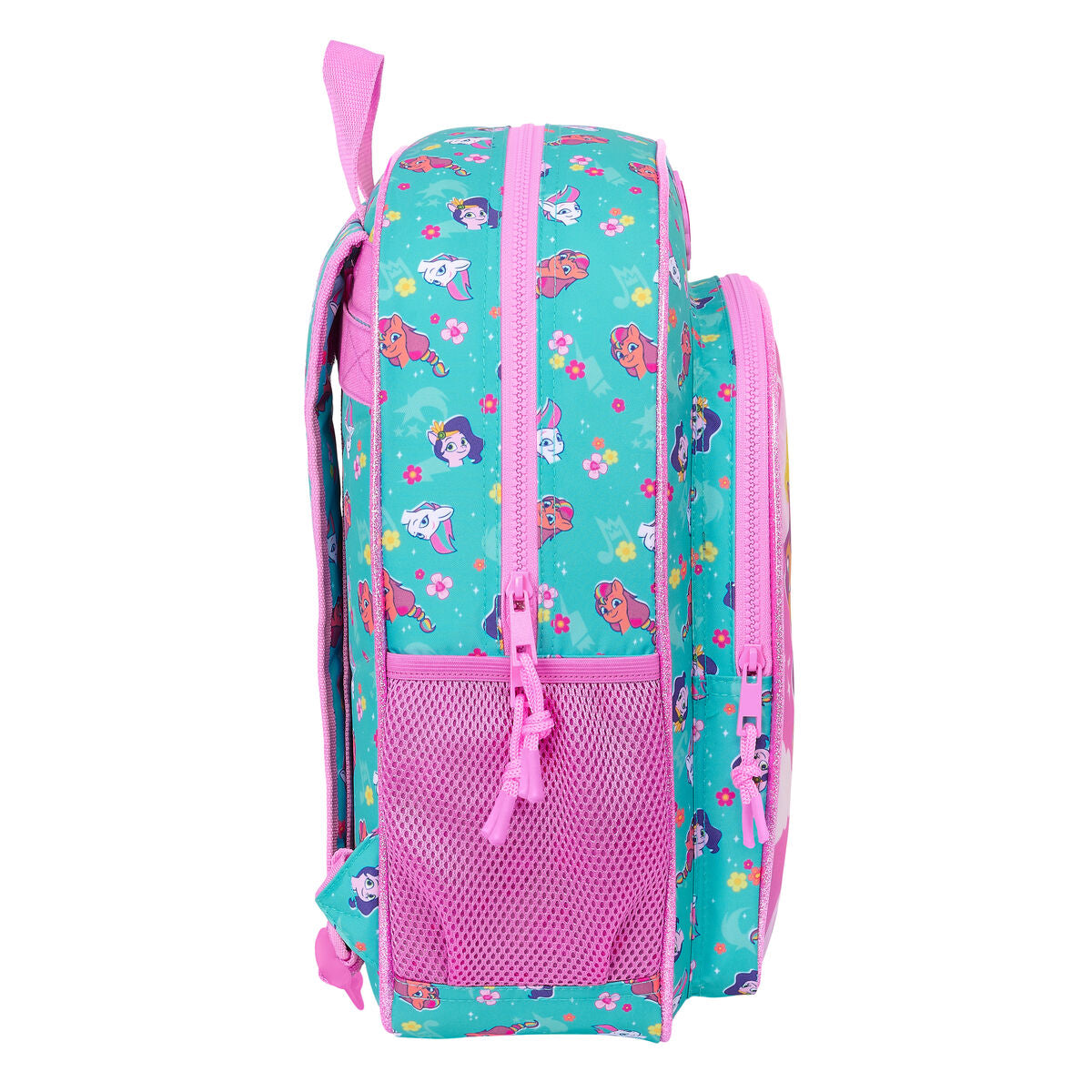 Ghiozdan My Little Pony Magic Roz Turquoise 32 x 38 x 12 cm - Birou și papetărie, Material școlar și educațional