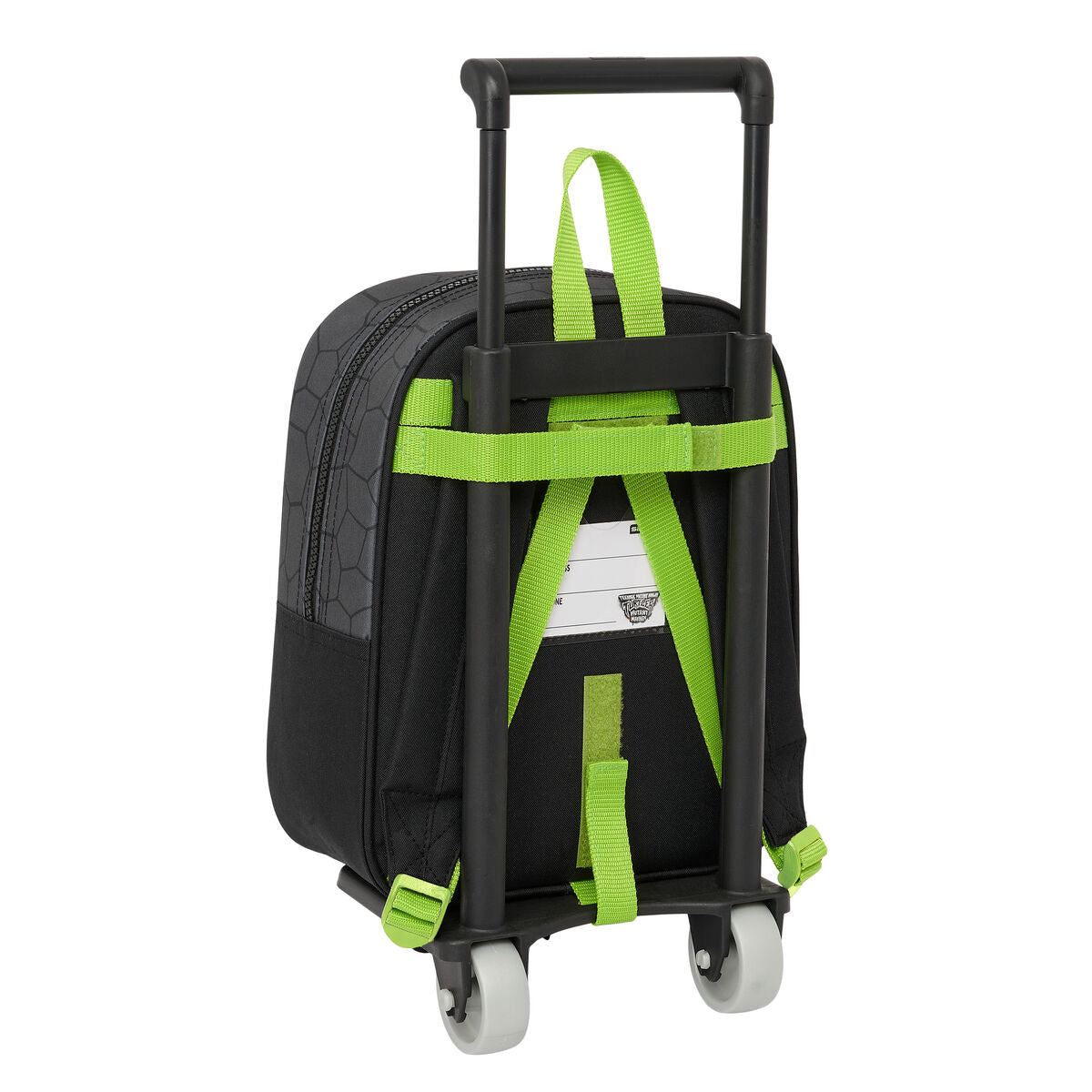Ghiozdan cu Roți Teenage Mutant Ninja Turtles Negru Gri 22 x 27 x 10 cm - Birou și papetărie, Material școlar și educațional