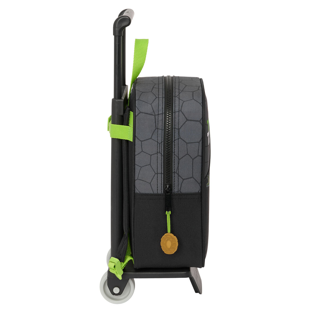 Ghiozdan cu Roți Teenage Mutant Ninja Turtles Negru Gri 22 x 27 x 10 cm - Birou și papetărie, Material școlar și educațional