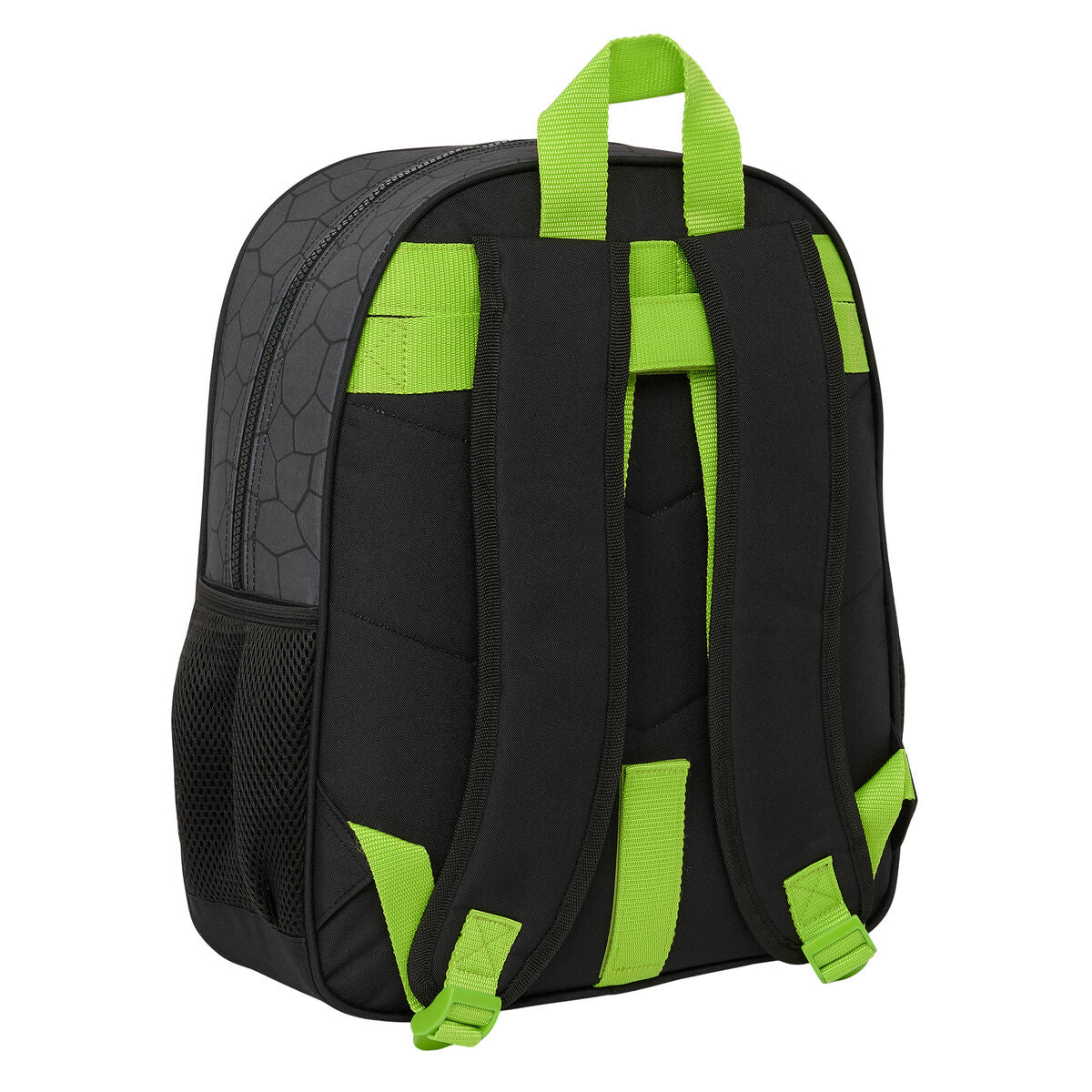 Ghiozdan Teenage Mutant Ninja Turtles Negru Gri 32 x 38 x 12 cm - Birou și papetărie, Material școlar și educațional