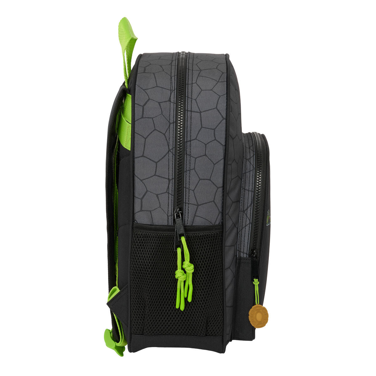 Ghiozdan Teenage Mutant Ninja Turtles Negru Gri 32 x 38 x 12 cm - Birou și papetărie, Material școlar și educațional