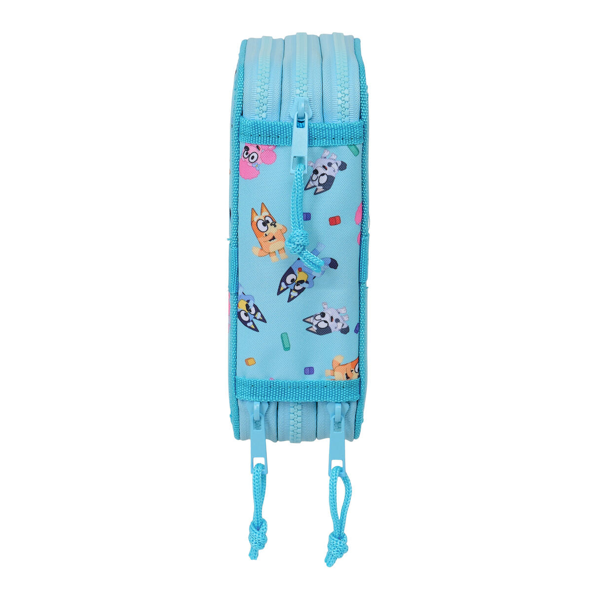 Penar Triplu Bluey Albastru celest 12,5 x 19,5 x 5,5 cm 36 Piese - Birou și papetărie, Material școlar și educațional