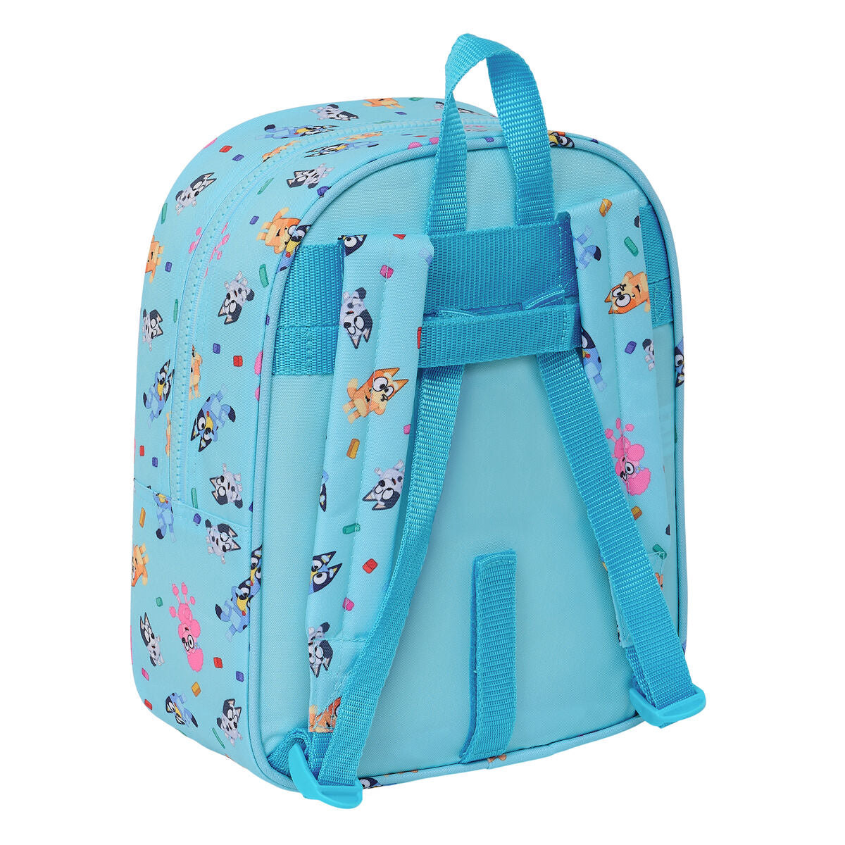 Ghiozdan Bluey Albastru celest 22 x 27 x 10 cm - Birou și papetărie, Material școlar și educațional