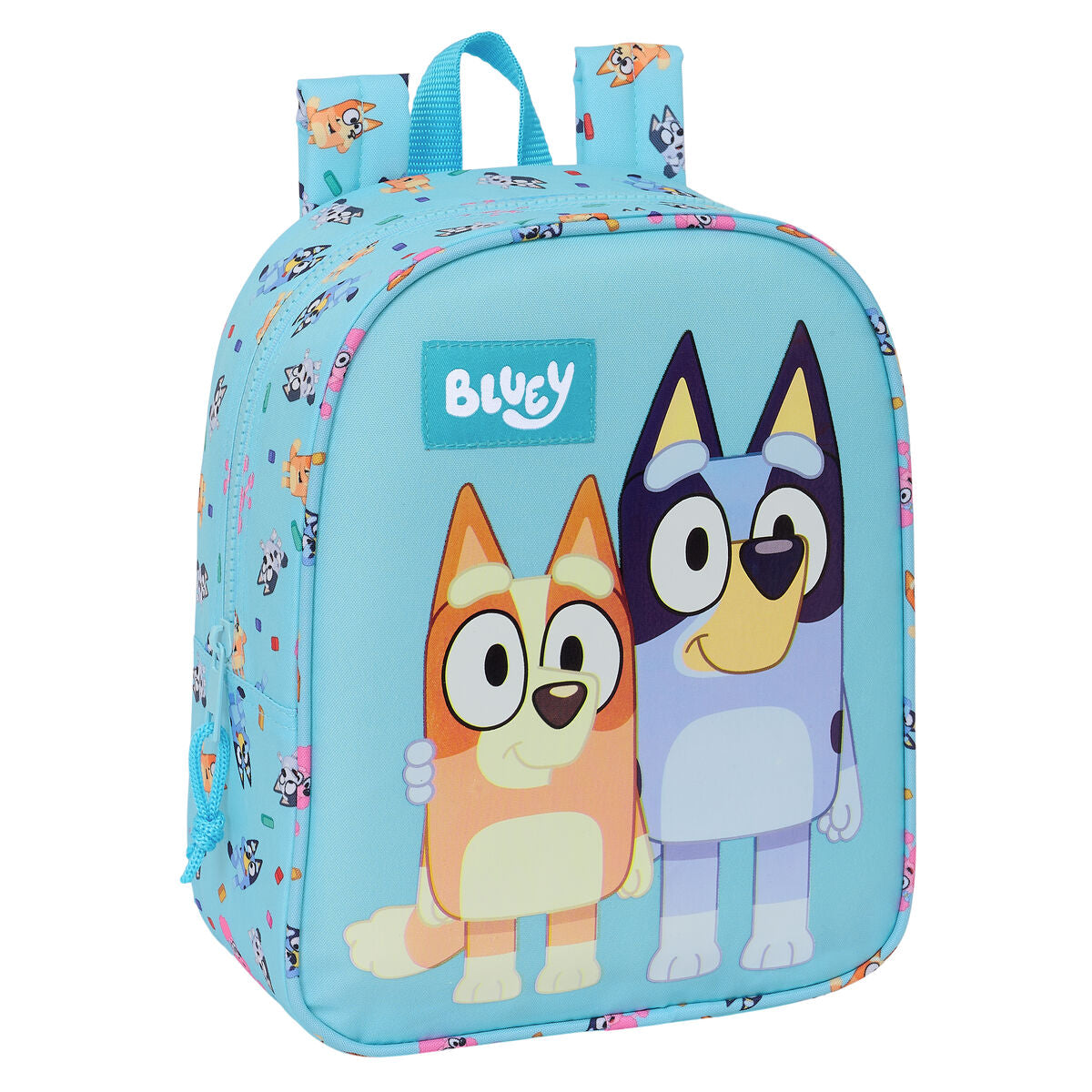 Ghiozdan Bluey Albastru celest 22 x 27 x 10 cm - Birou și papetărie, Material școlar și educațional
