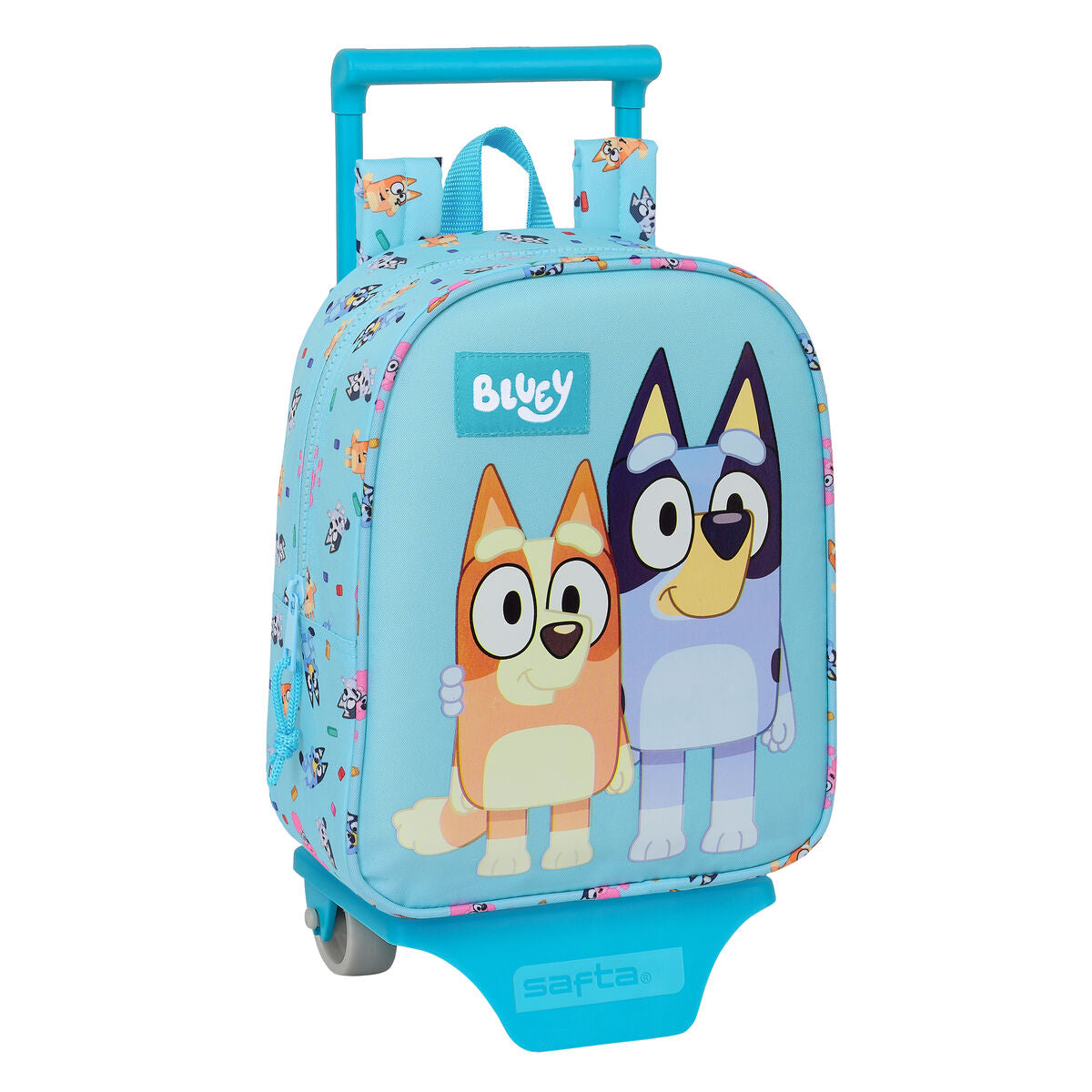Ghiozdan cu Roți Bluey Albastru celest 22 x 27 x 10 cm - Birou și papetărie, Material școlar și educațional