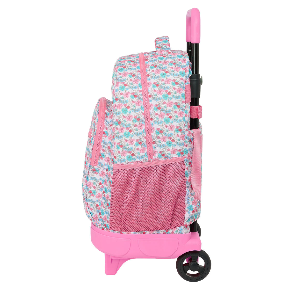 Ghiozdan cu Roți Moos Flores Multicolor 33 x 45 x 22 cm - Birou și papetărie, Material școlar și educațional