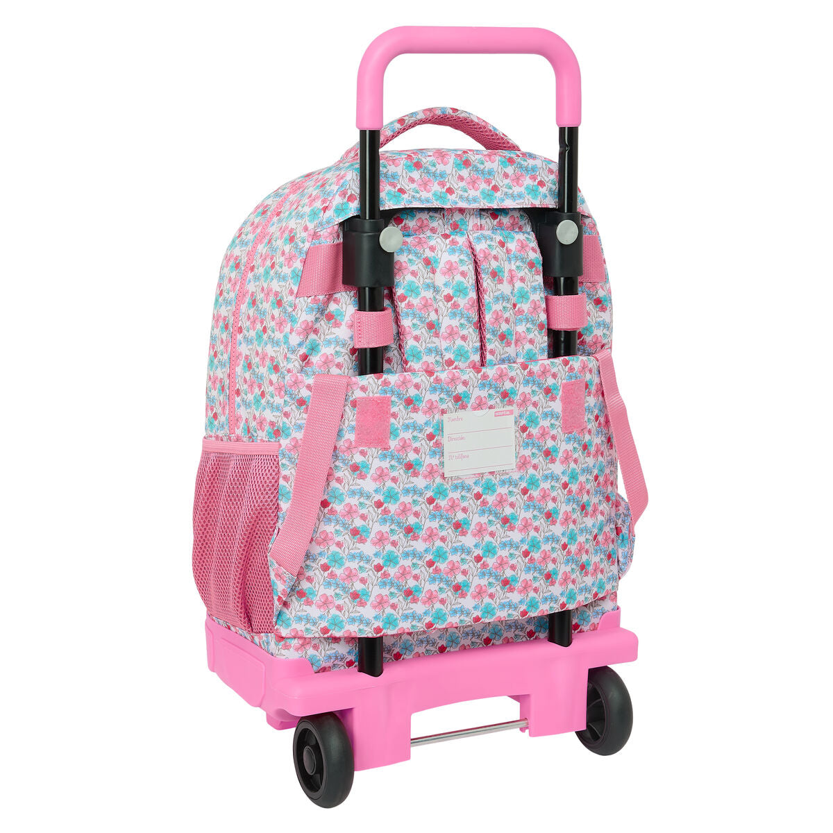 Ghiozdan cu Roți Moos Flores Multicolor 33 x 45 x 22 cm - Birou și papetărie, Material școlar și educațional