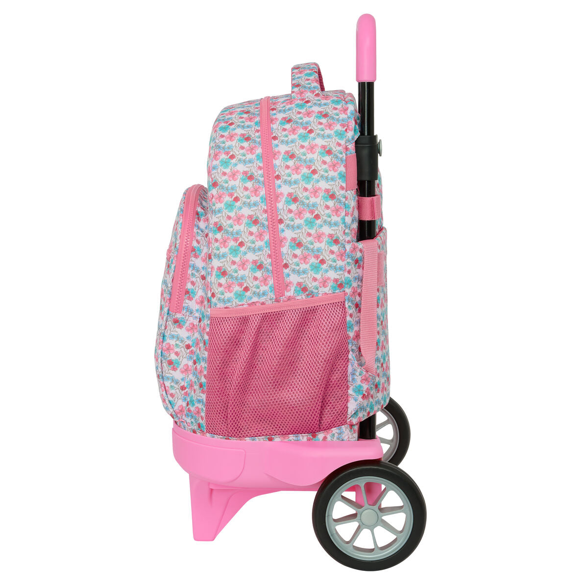 Ghiozdan cu Roți Moos Flores Multicolor 33 x 45 x 22 cm - Birou și papetărie, Material școlar și educațional