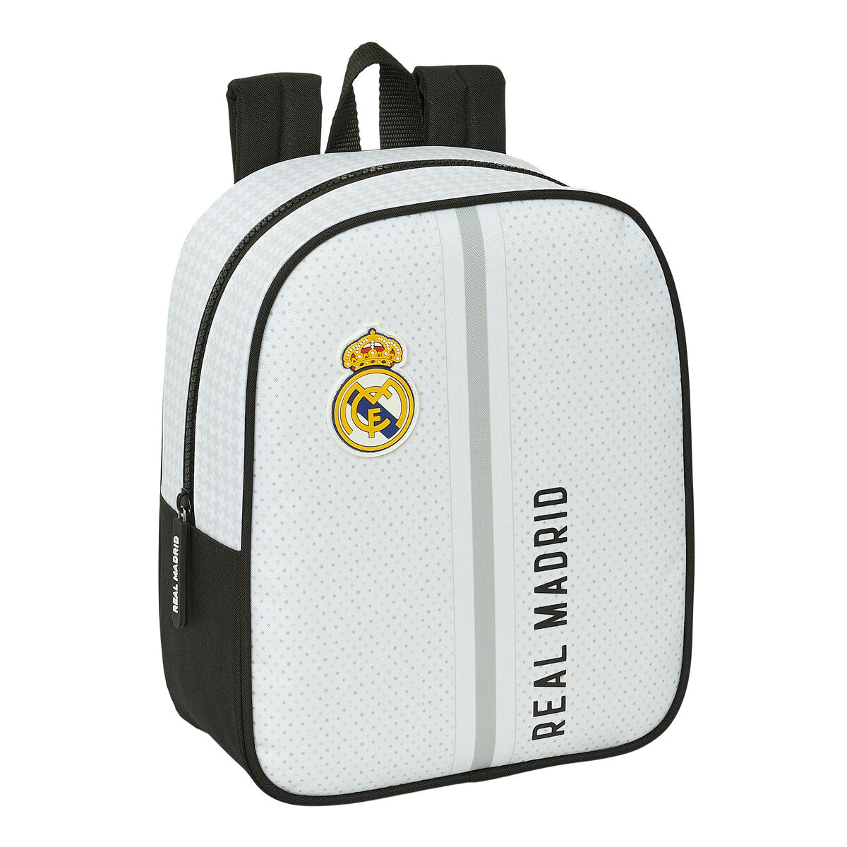 Rucsac pentru Copii Real Madrid C.F. 24/25 Alb Gri 22 x 27 x 10 cm - Birou și papetărie, Material școlar și educațional