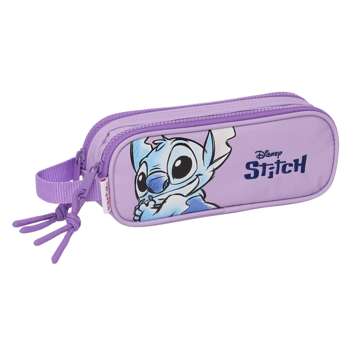 Penar dublu Stitch Sweet Albastru Liliachiu 21 x 8 x 6 cm - Birou și papetărie, Material școlar și educațional