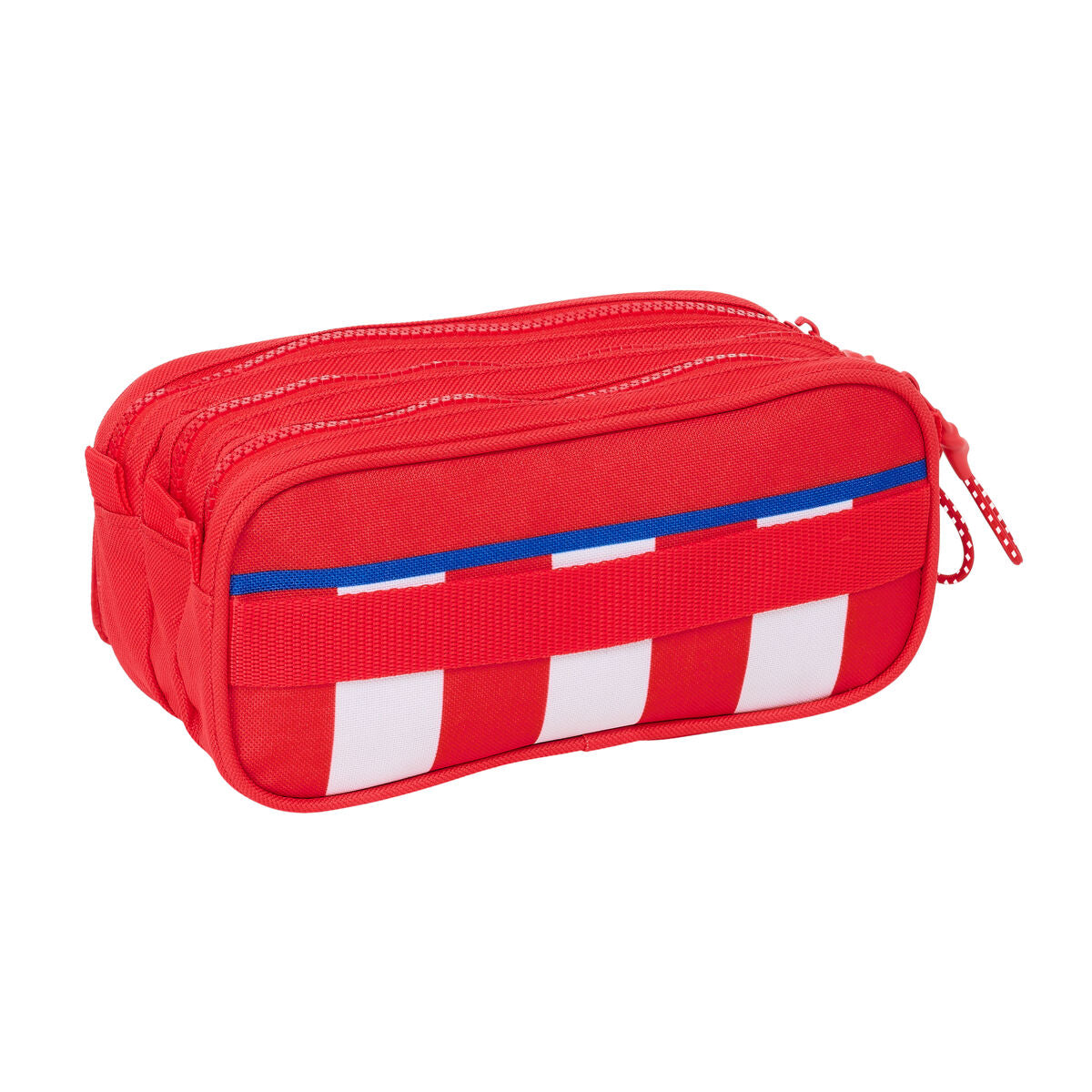 Penar triplu Atlético Madrid Roșu 21,5 x 10 x 8 cm - Birou și papetărie, Material școlar și educațional