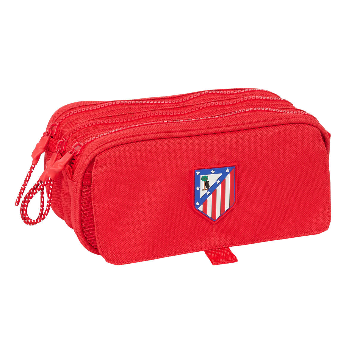 Penar triplu Atlético Madrid Roșu 21,5 x 10 x 8 cm - Birou și papetărie, Material școlar și educațional