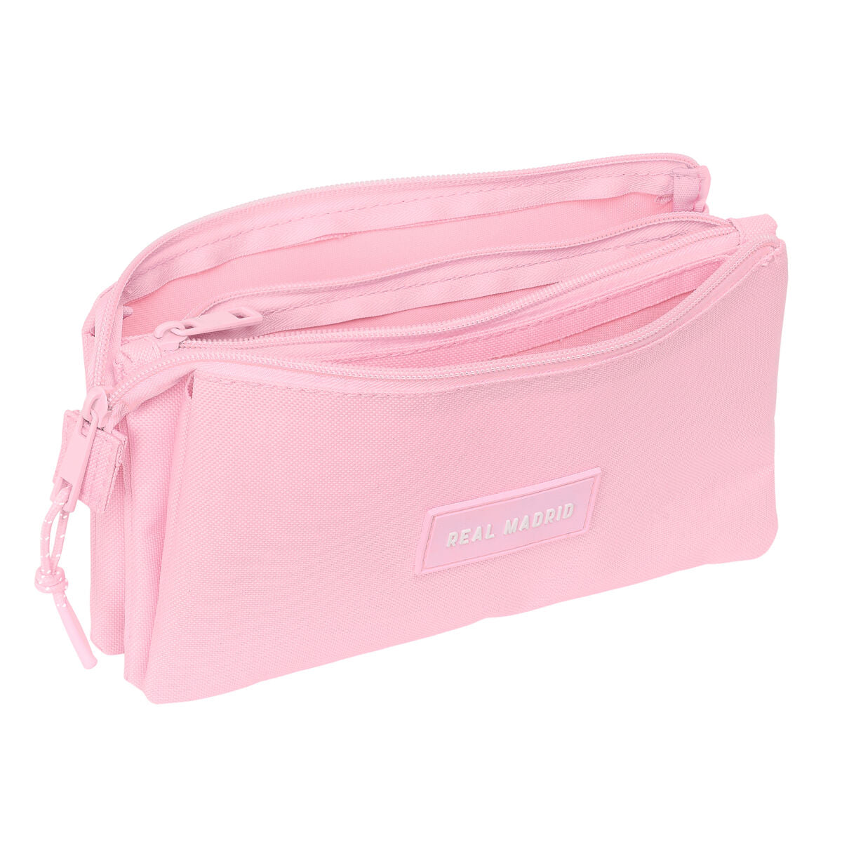 Penar triplu Real Madrid C.F. Roz 22 x 12 x 3 cm - Birou și papetărie, Material școlar și educațional