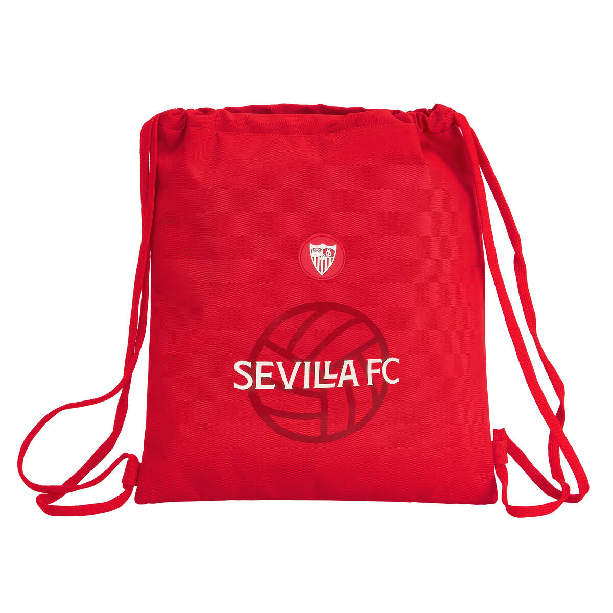 Geantă Rucsac cu Bretele Sevilla Fútbol Club Roșu 35 x 40 x 1 cm - Birou și papetărie, Material școlar și educațional