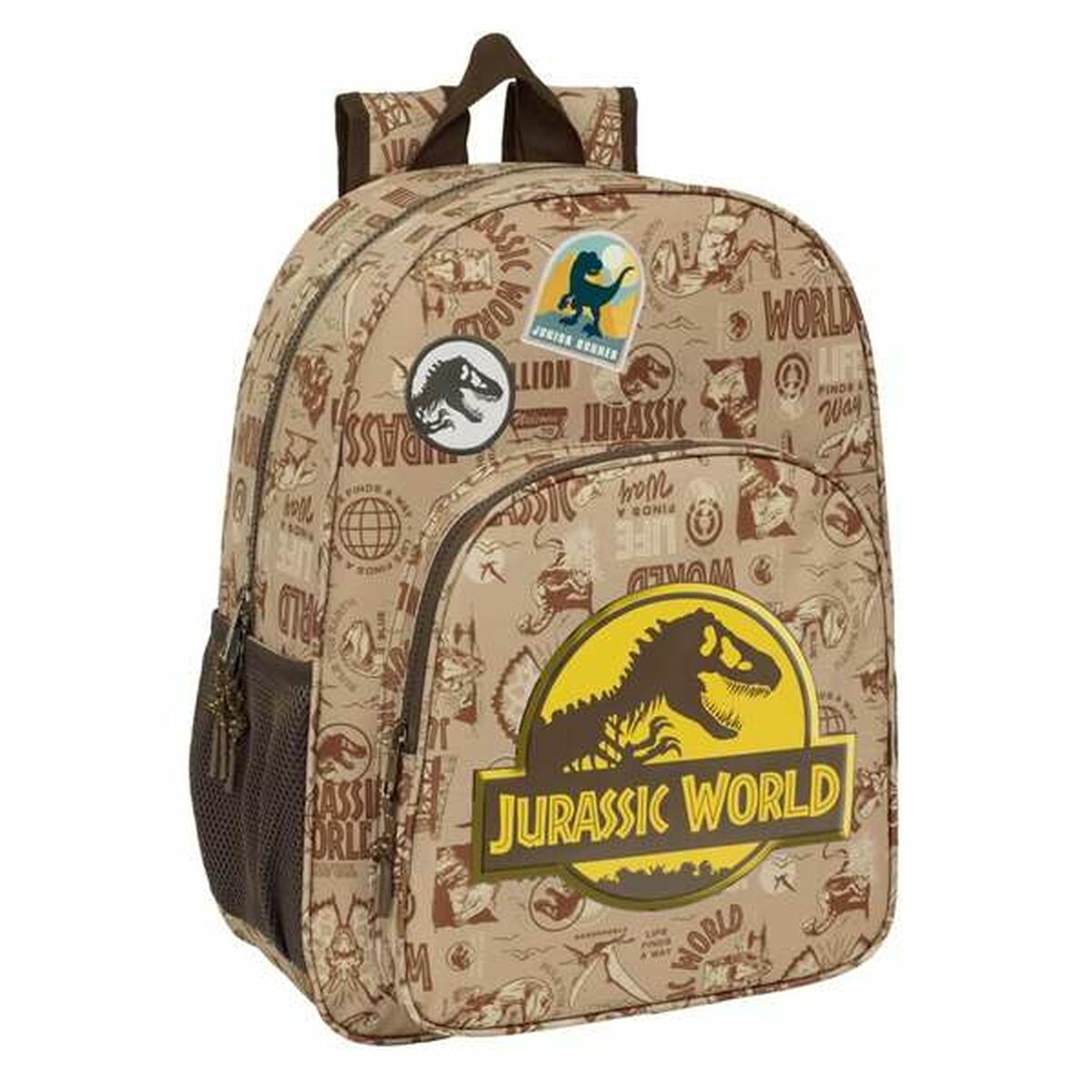 Ghiozdan Jurassic World Bej 33 x 42 x 14 cm - Birou și papetărie, Material școlar și educațional