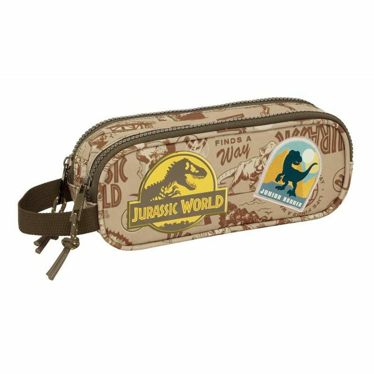 Geantă Universală Jurassic World Bej 21 x 8 x 6 cm - Birou și papetărie, Material școlar și educațional