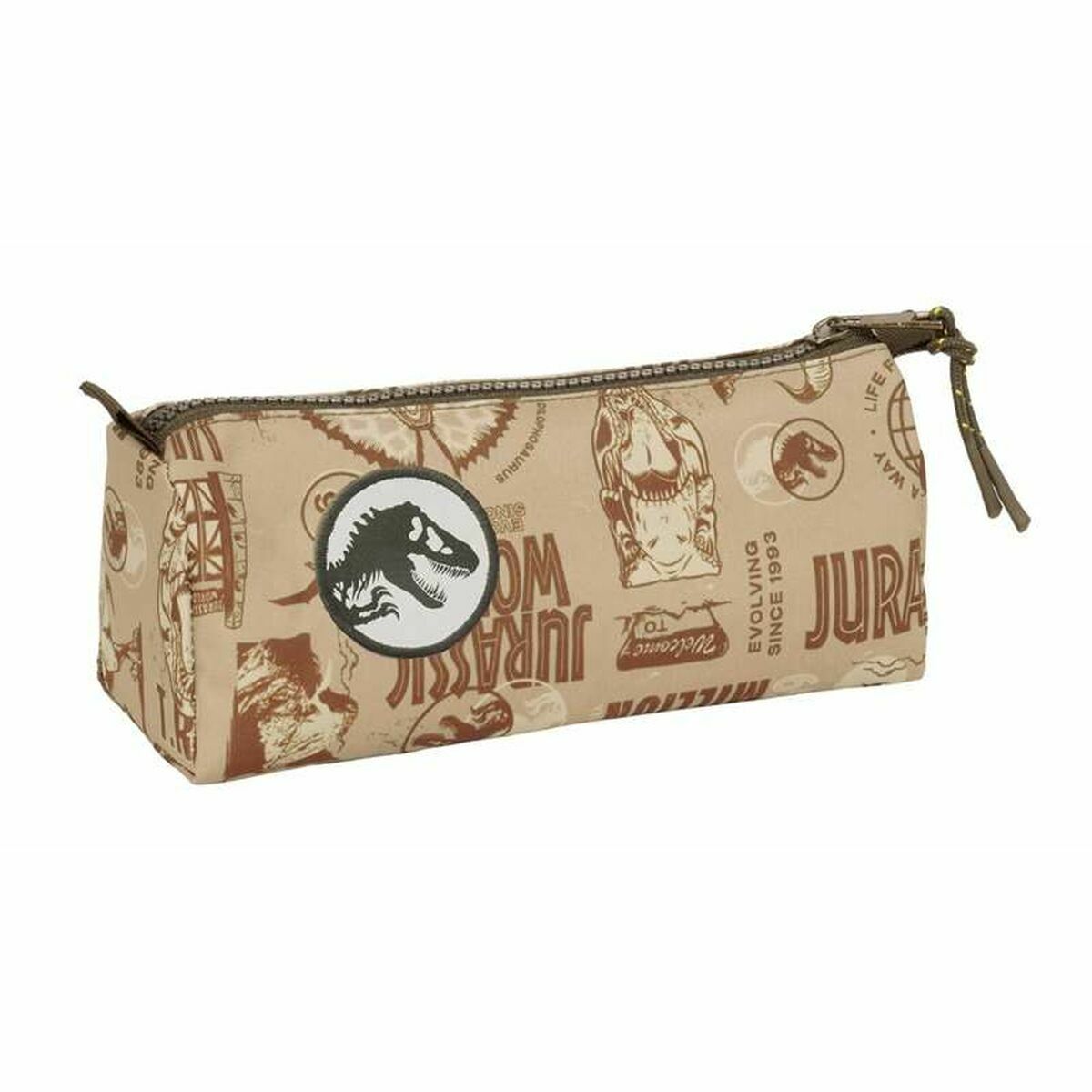 Geantă Universală Jurassic World Bej 21 x 8 x 7 cm - Birou și papetărie, Material școlar și educațional