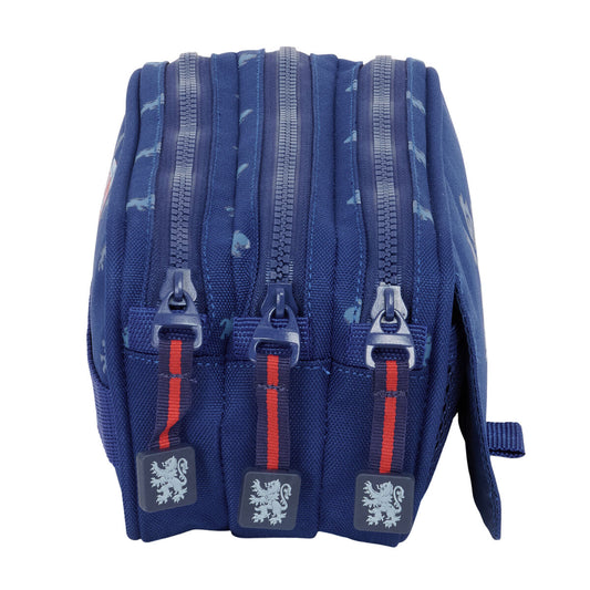 Penar triplu Harry Potter Captain Bleumarin 21,5 x 10 x 8 cm - Birou și papetărie, Material școlar și educațional