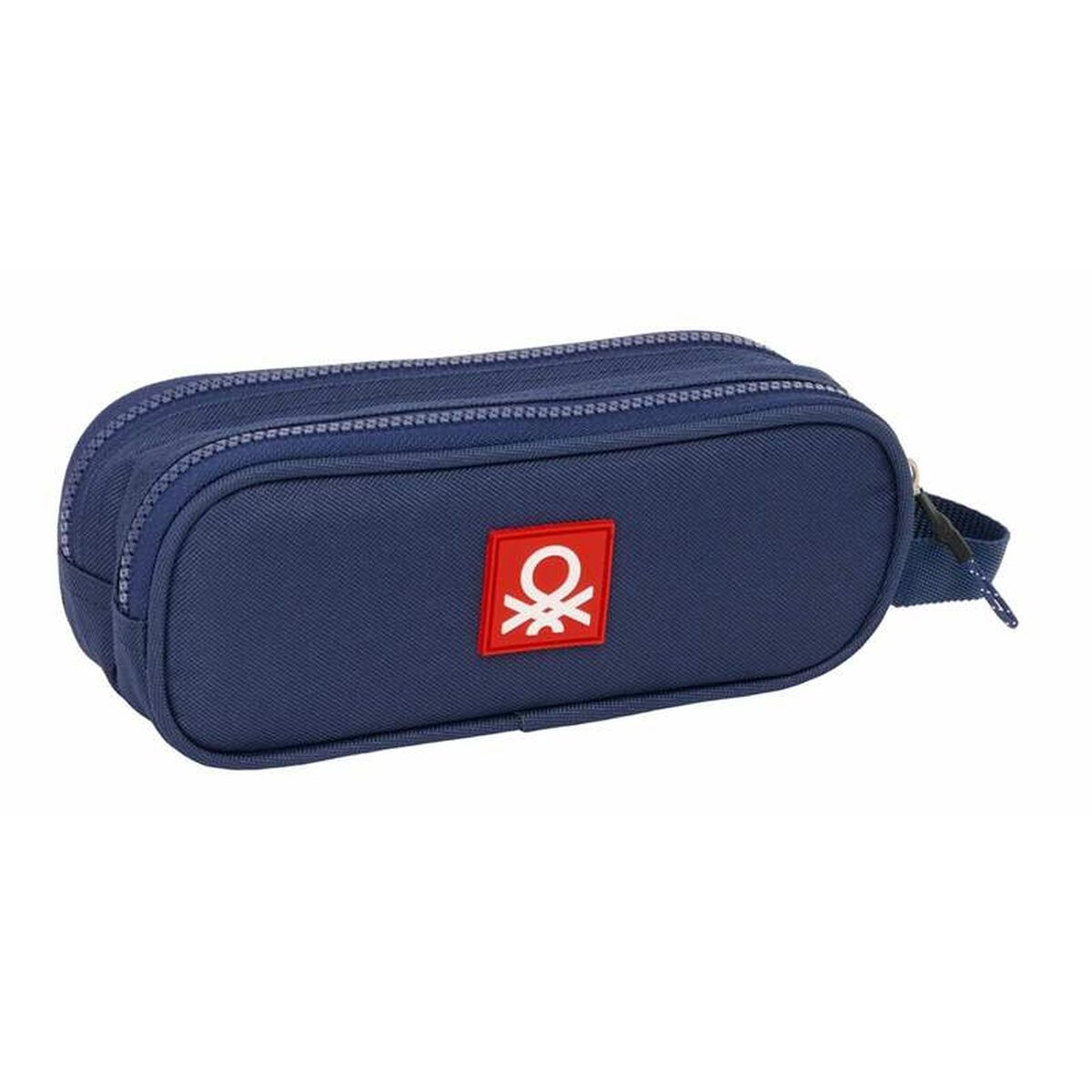 Penar dublu Benetton 21 x 8 x 6 cm - Birou și papetărie, Material școlar și educațional