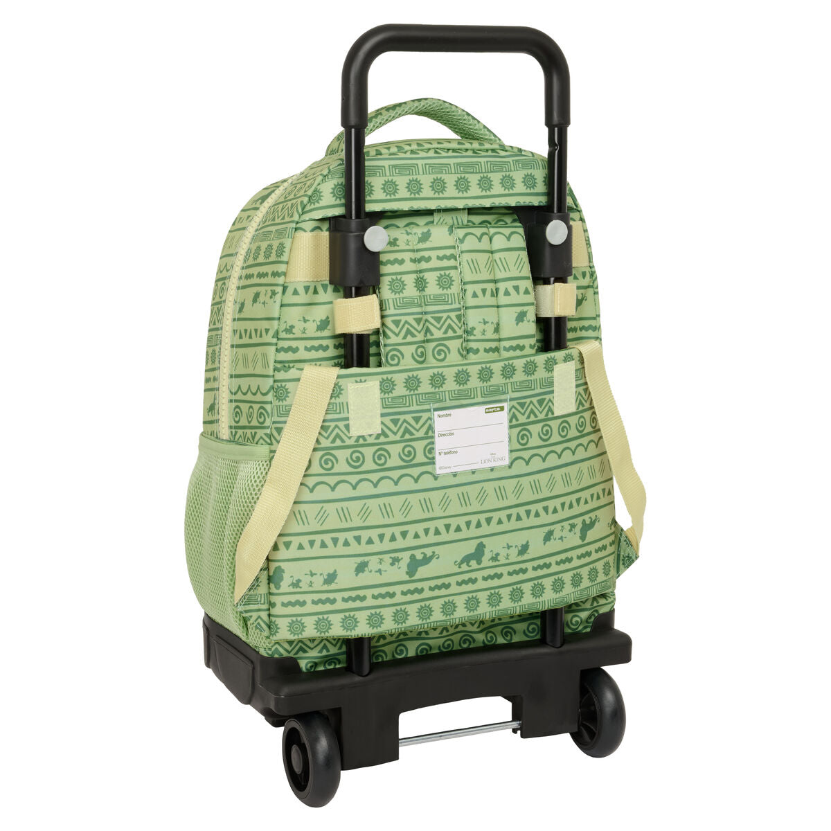 Ghiozdan cu Roți Mufasa Verde Bej 33 x 45 x 22 cm - Birou și papetărie, Material școlar și educațional