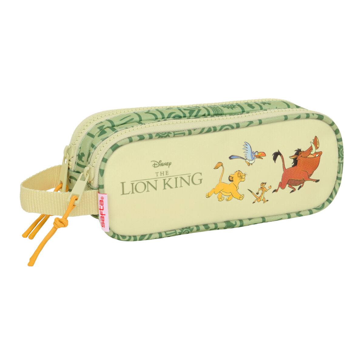 Penar dublu Mufasa Verde Bej 21 x 8 x 6 cm - Birou și papetărie, Material școlar și educațional