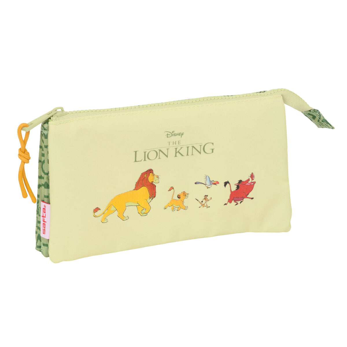 Penar triplu Mufasa Verde Bej 22 x 12 x 3 cm - Birou și papetărie, Material școlar și educațional