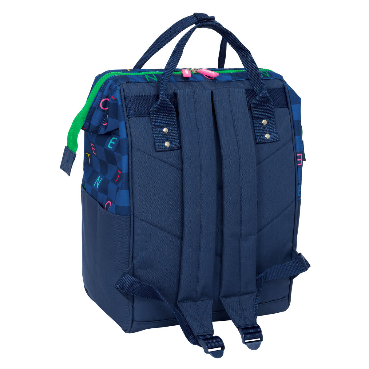 Ghiozdan Benetton benetton Bleumarin 27 x 40 x 19 cm - Birou și papetărie, Material școlar și educațional