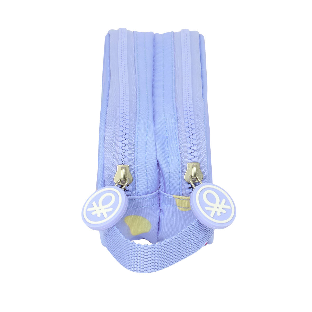 Penar dublu Benetton Lila Liliachiu 21 x 8 x 6 cm - Birou și papetărie, Material școlar și educațional