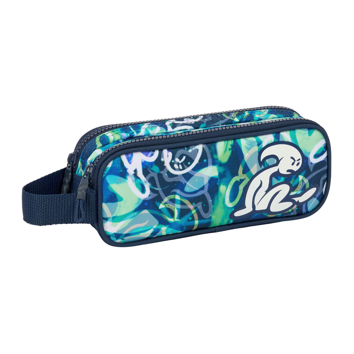Penar dublu El Niño Kook Bleumarin 21 x 8 x 6 cm - Birou și papetărie, Material școlar și educațional