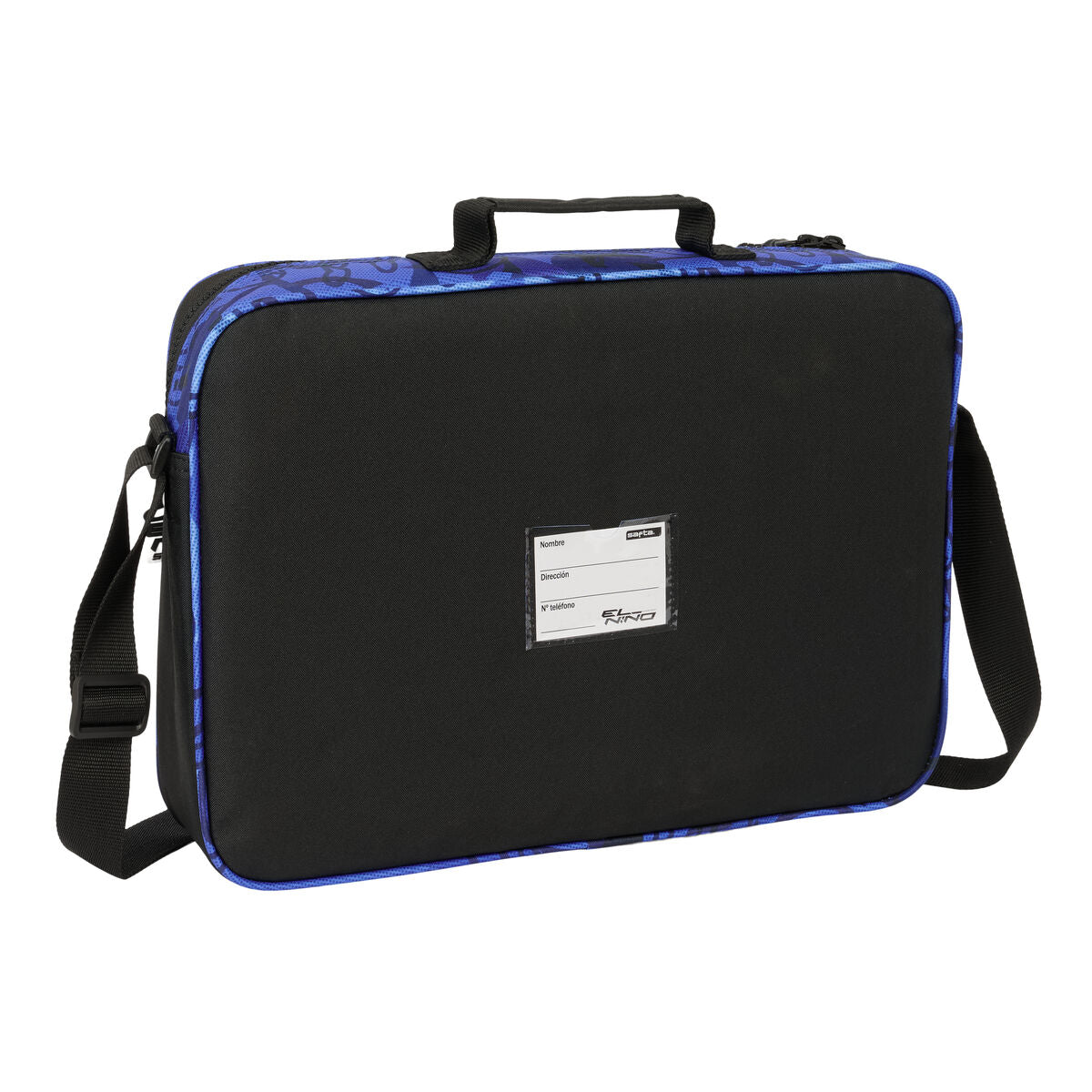 ghiozdan de școală El Niño Roller Albastru Negru 38 x 28 x 6 cm - Birou și papetărie, Material școlar și educațional