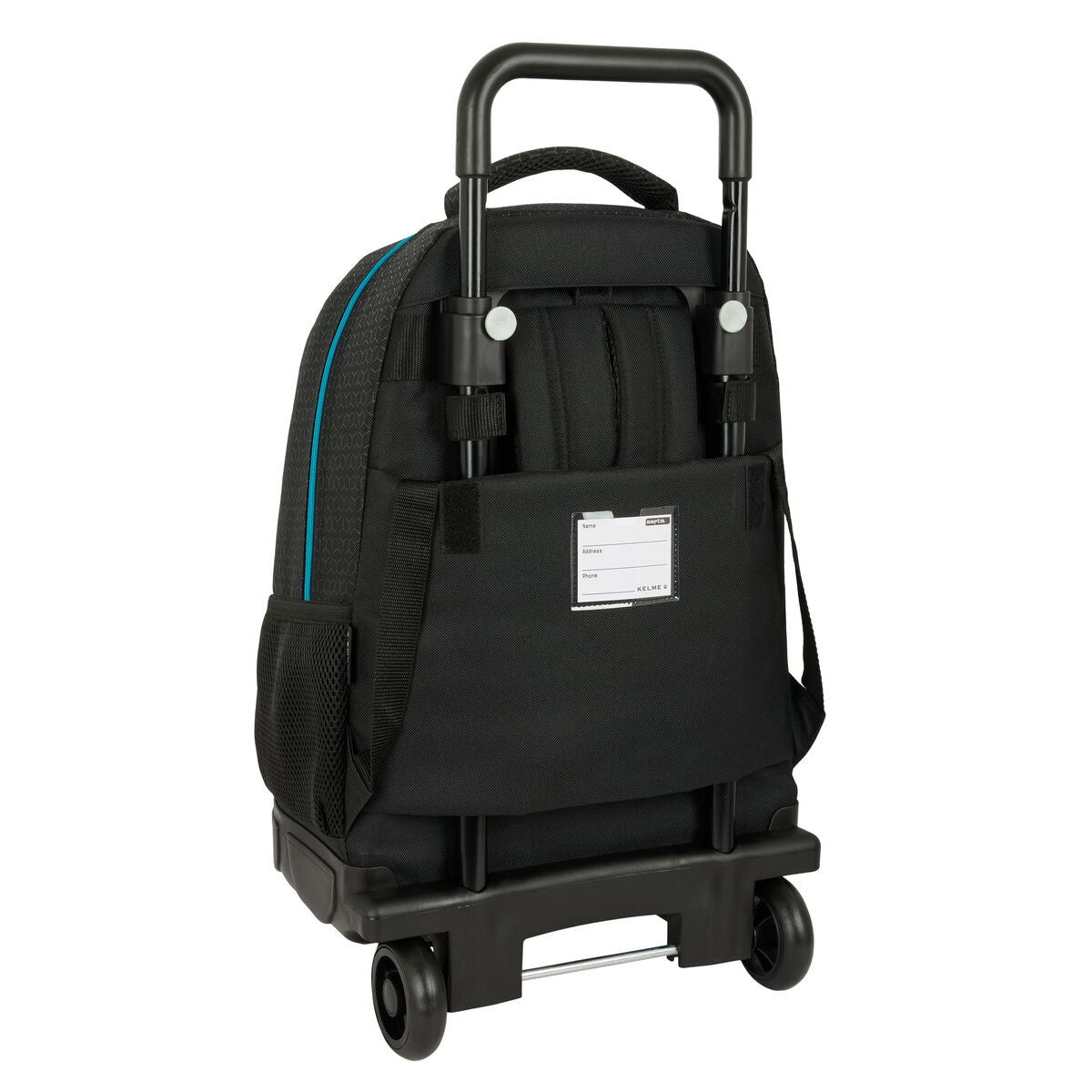 Ghiozdan cu Roți Kelme Iron Negru 33 x 45 x 22 cm - Birou și papetărie, Material școlar și educațional