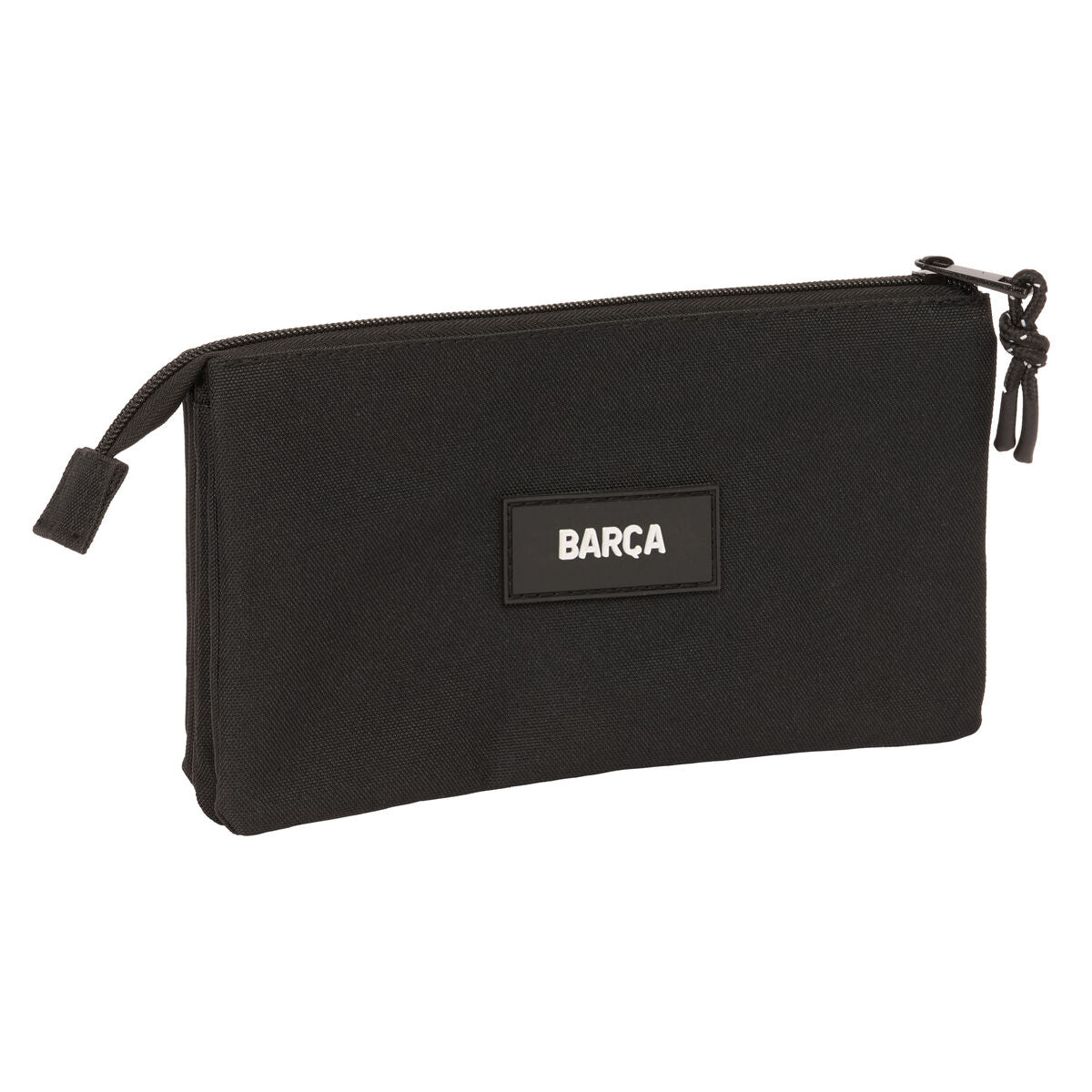 Penar triplu F.C. Barcelona Negru 22 x 12 x 3 cm - Birou și papetărie, Material școlar și educațional