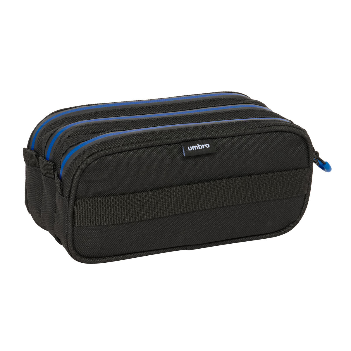 Penar triplu Kelme Jet black Negru 21,5 x 10 x 8 cm - Birou și papetărie, Material școlar și educațional