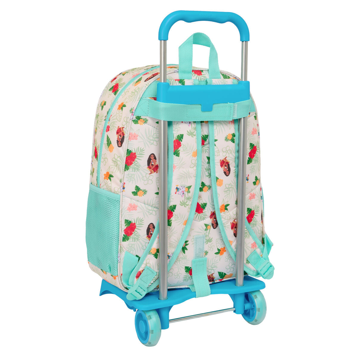 Ghiozdan cu Roți Vaiana Albastru Bej 33 x 42 x 14 cm - Birou și papetărie, Material școlar și educațional