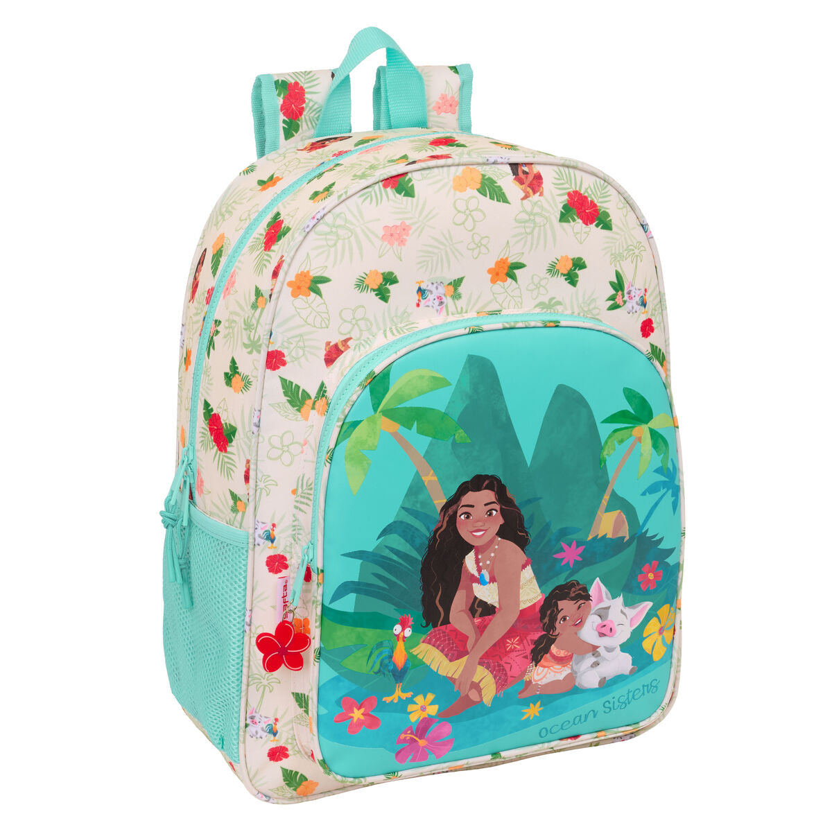 Ghiozdan Vaiana Albastru Bej 33 x 42 x 14 cm - Birou și papetărie, Material școlar și educațional