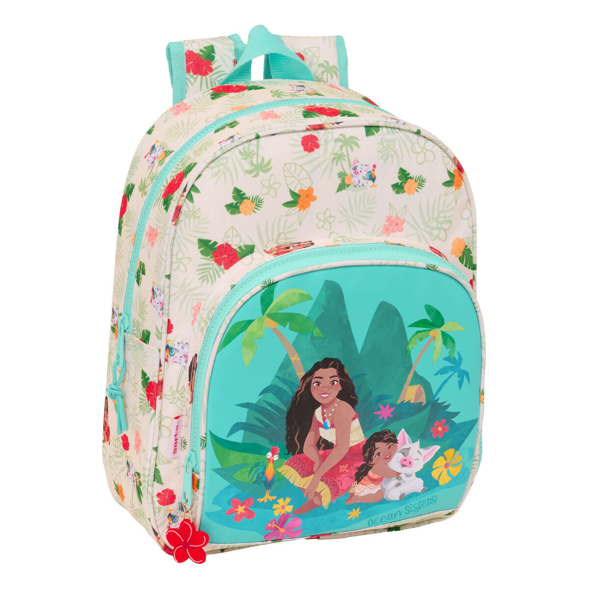 Ghiozdan Vaiana Albastru Bej 28 x 34 x 10 cm - Birou și papetărie, Material școlar și educațional