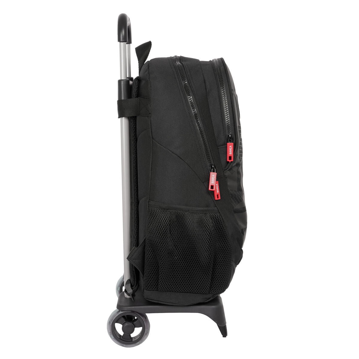 Ghiozdan cu Roți F.C. Barcelona Black Negru 32 x 44 x 16 cm - Birou și papetărie, Material școlar și educațional