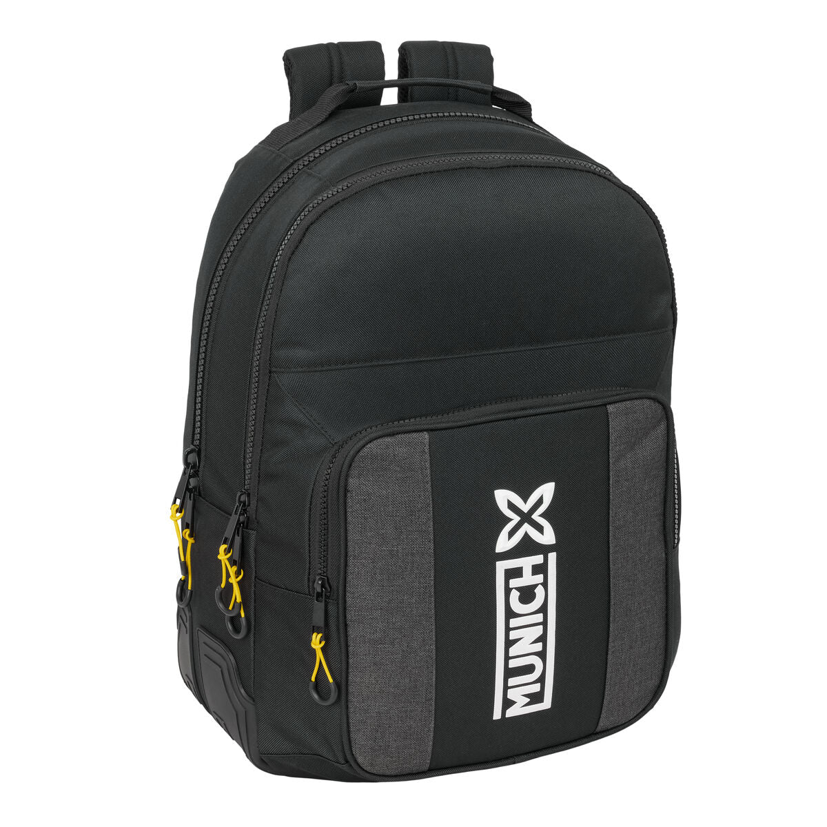 Ghiozdan Munich Topo Negru 32 x 42 x 15 cm - Birou și papetărie, Material școlar și educațional