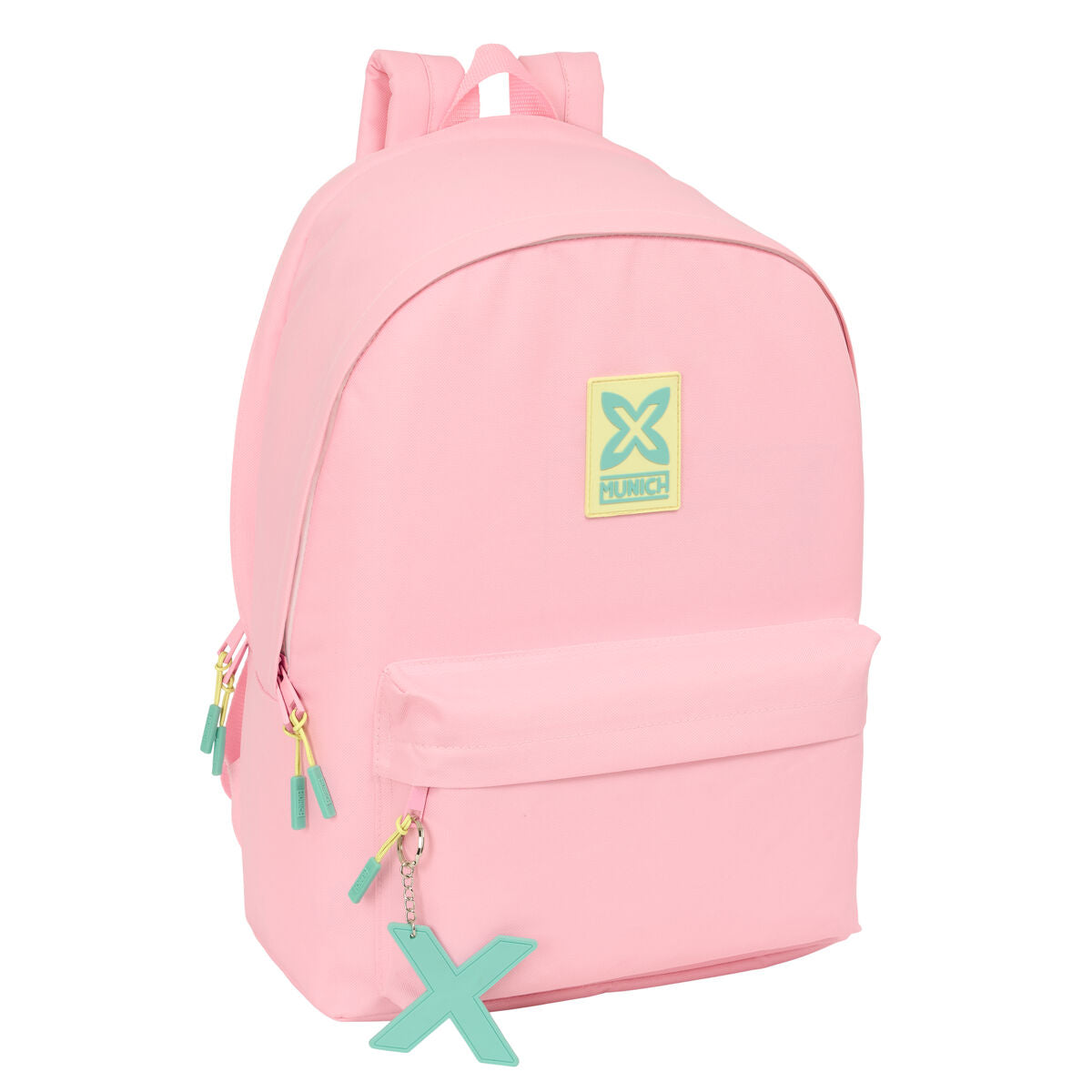 Ghiozdan Munich +usb munich Roz 31 x 44 x 18 cm - Birou și papetărie, Material școlar și educațional