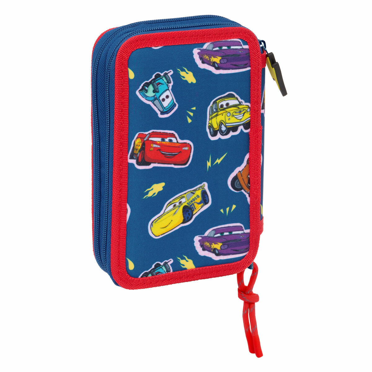 Creion dublu Cars Racing Bleumarin 12.5 x 19.5 x 4 cm Creion dublu 29 Piese - Birou și papetărie, Material școlar și educațional