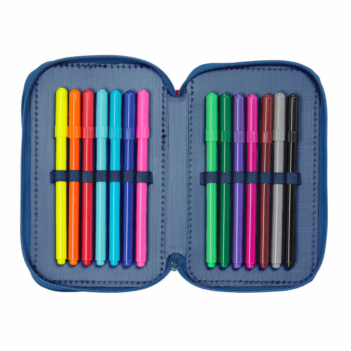 Creion dublu Cars Racing Bleumarin 12.5 x 19.5 x 4 cm Creion dublu 29 Piese - Birou și papetărie, Material școlar și educațional