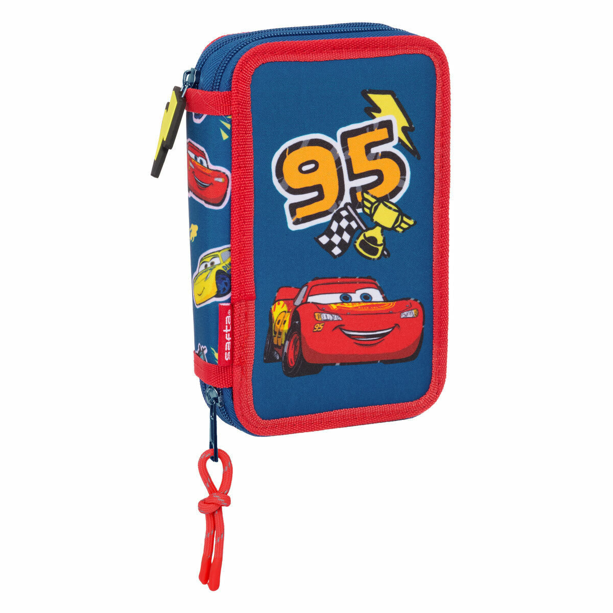 Creion dublu Cars Racing Bleumarin 12.5 x 19.5 x 4 cm Creion dublu 29 Piese - Birou și papetărie, Material școlar și educațional