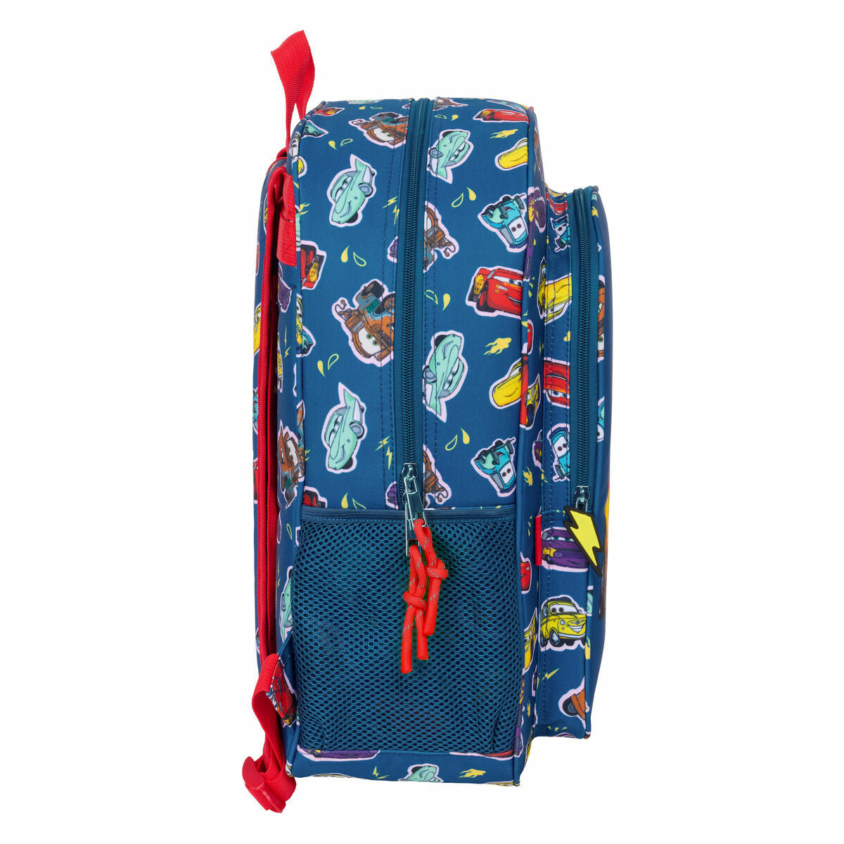 Ghiozdan Cars Racing Bleumarin 33 x 42 x 14 cm - Birou și papetărie, Material școlar și educațional