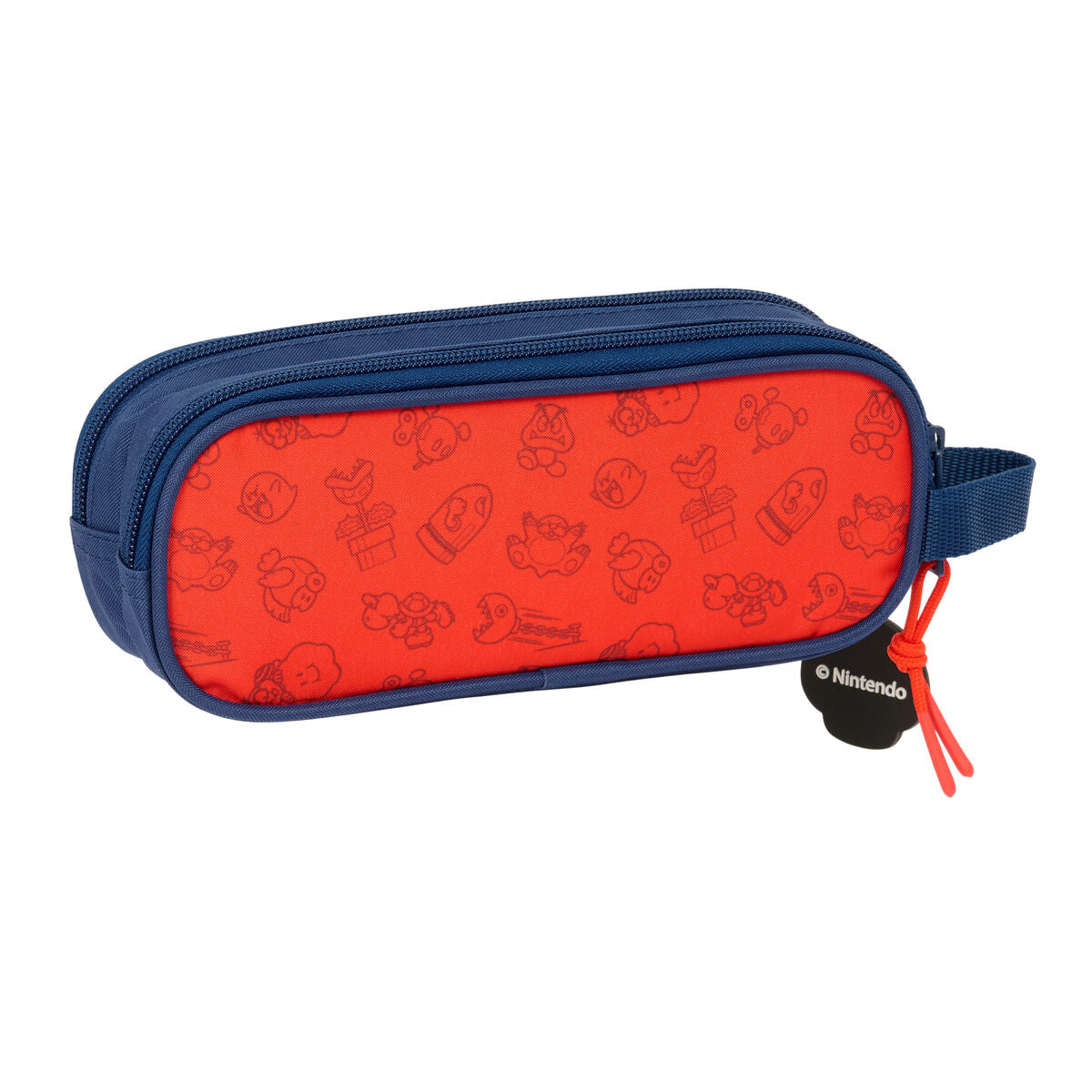 Penar dublu Super Mario Trick Roșu Albastru închis 21 x 8 x 6 cm - Birou și papetărie, Material școlar și educațional