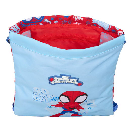 Geantă Rucsac cu Bretele Spider-Man Rescue Albastru Roșu 26 x 34 x 1 cm - Birou și papetărie, Material școlar și educațional