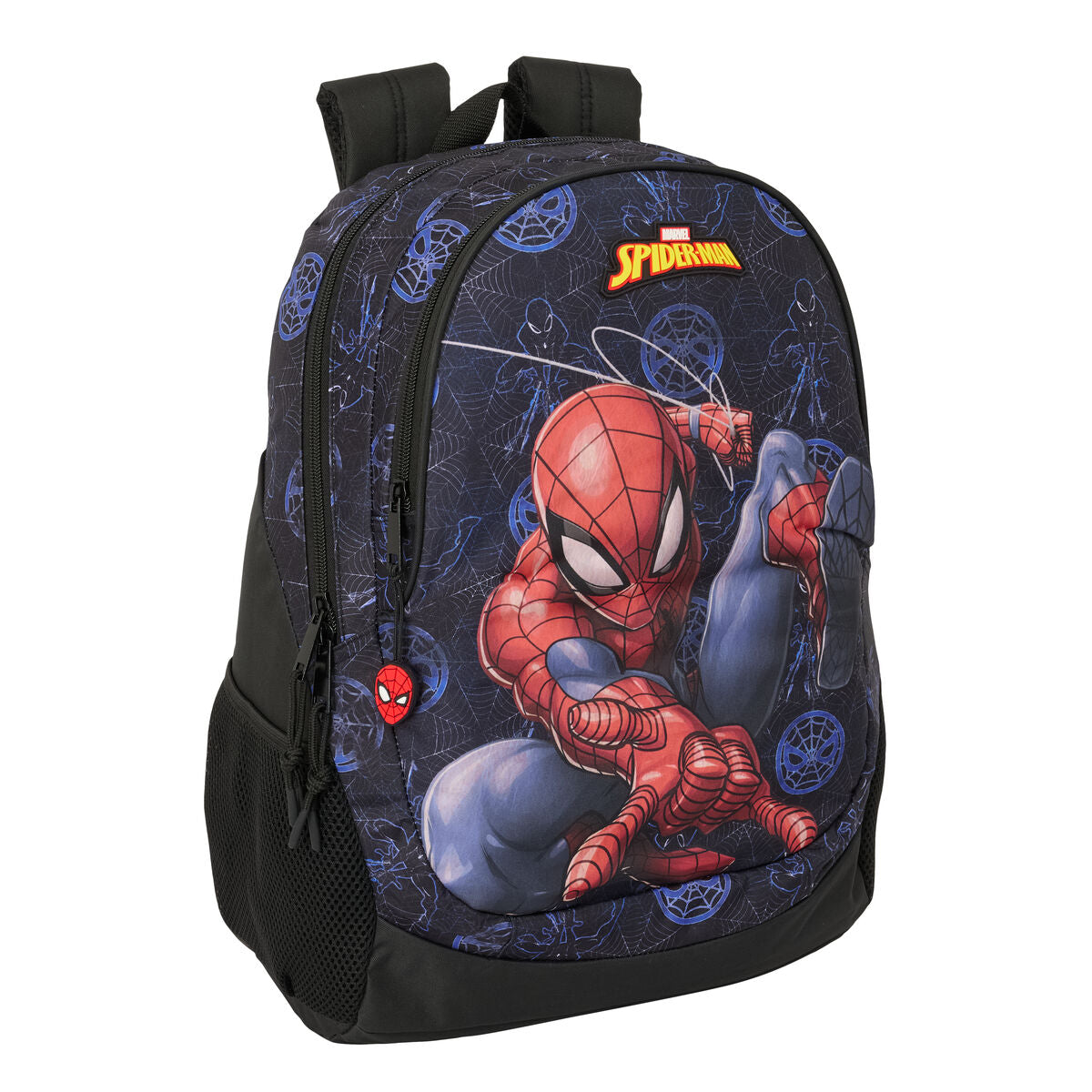 Ghiozdan Spider-Man Attack Negru 32 x 44 x 16 cm - Birou și papetărie, Material școlar și educațional