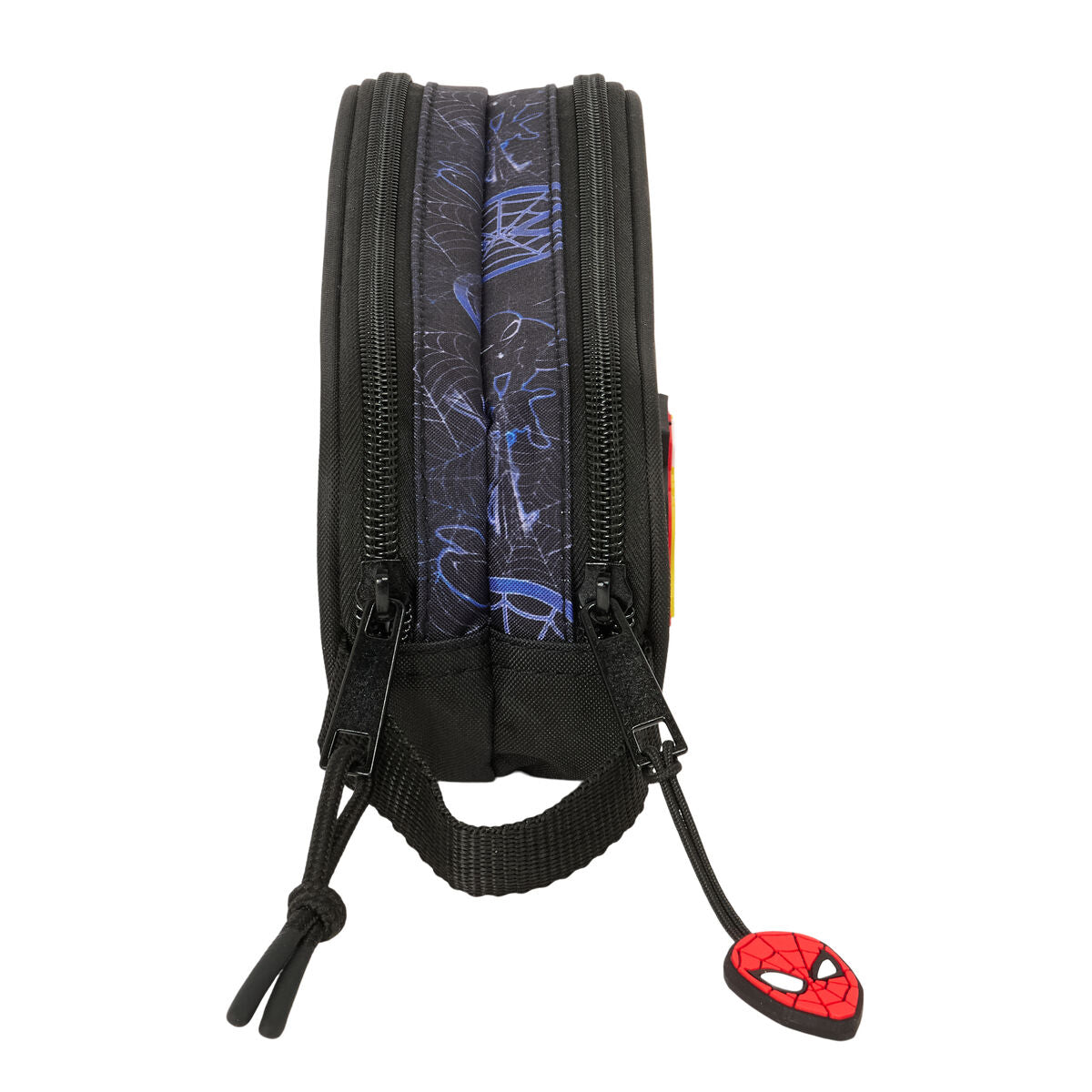 Penar dublu Spider-Man Attack Negru 21 x 8 x 6 cm - Birou și papetărie, Material școlar și educațional
