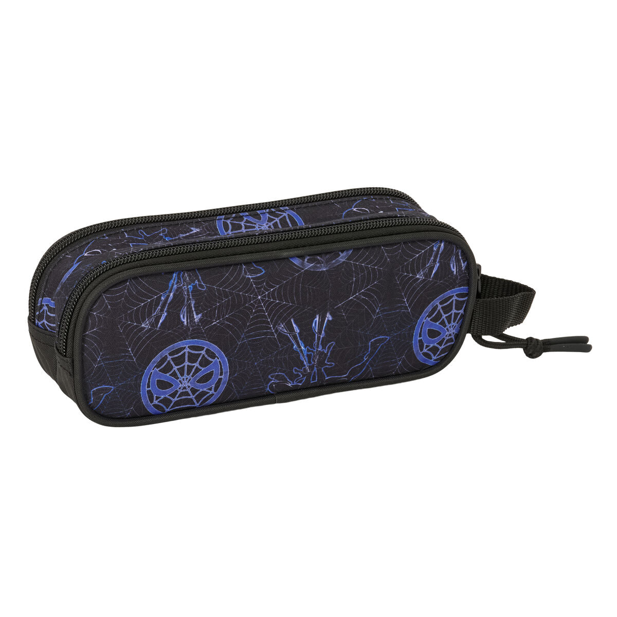 Penar dublu Spider-Man Attack Negru 21 x 8 x 6 cm - Birou și papetărie, Material școlar și educațional